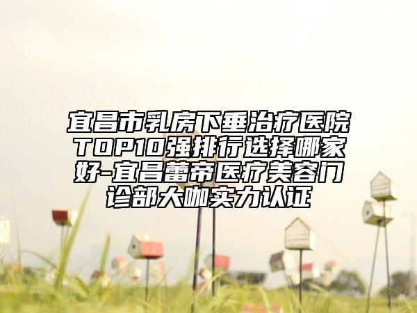 宜昌市乳房下垂治疗医院TOP10强排行选择哪家好-宜昌蕾帝医疗美容门诊部大咖实力认证