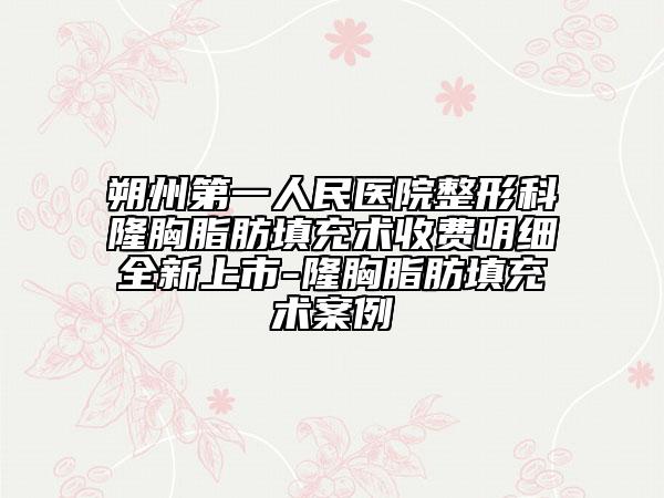 朔州第一人民医院整形科隆胸脂肪填充术收费明细全新上市-隆胸脂肪填充术案例