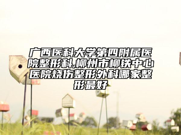 广西医科大学第四附属医院整形科,柳州市柳铁中心医院烧伤整形外科哪家整形最好