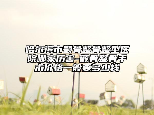 哈尔滨市颧骨整骨整型医院哪家历害-颧骨整骨手术价格一般要多少钱