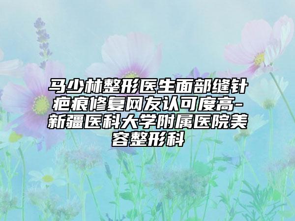 马少林整形医生面部缝针疤痕修复网友认可度高-新疆医科大学附属医院美容整形科